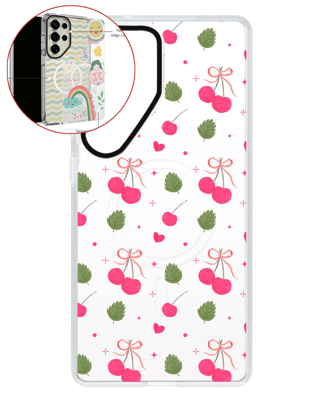 Magsafe Swappable Plate - Coquette Cherry