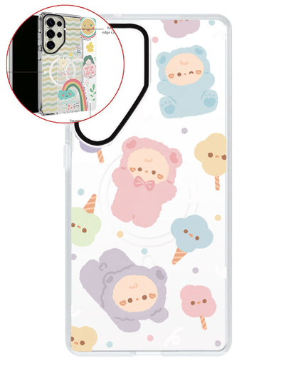 Magsafe Swappable Plate - Cotton Teddy