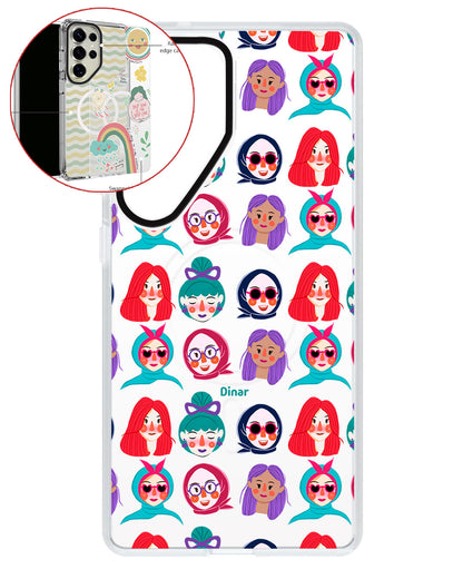 Magsafe Swappable Plate - Cute Sweety Faces