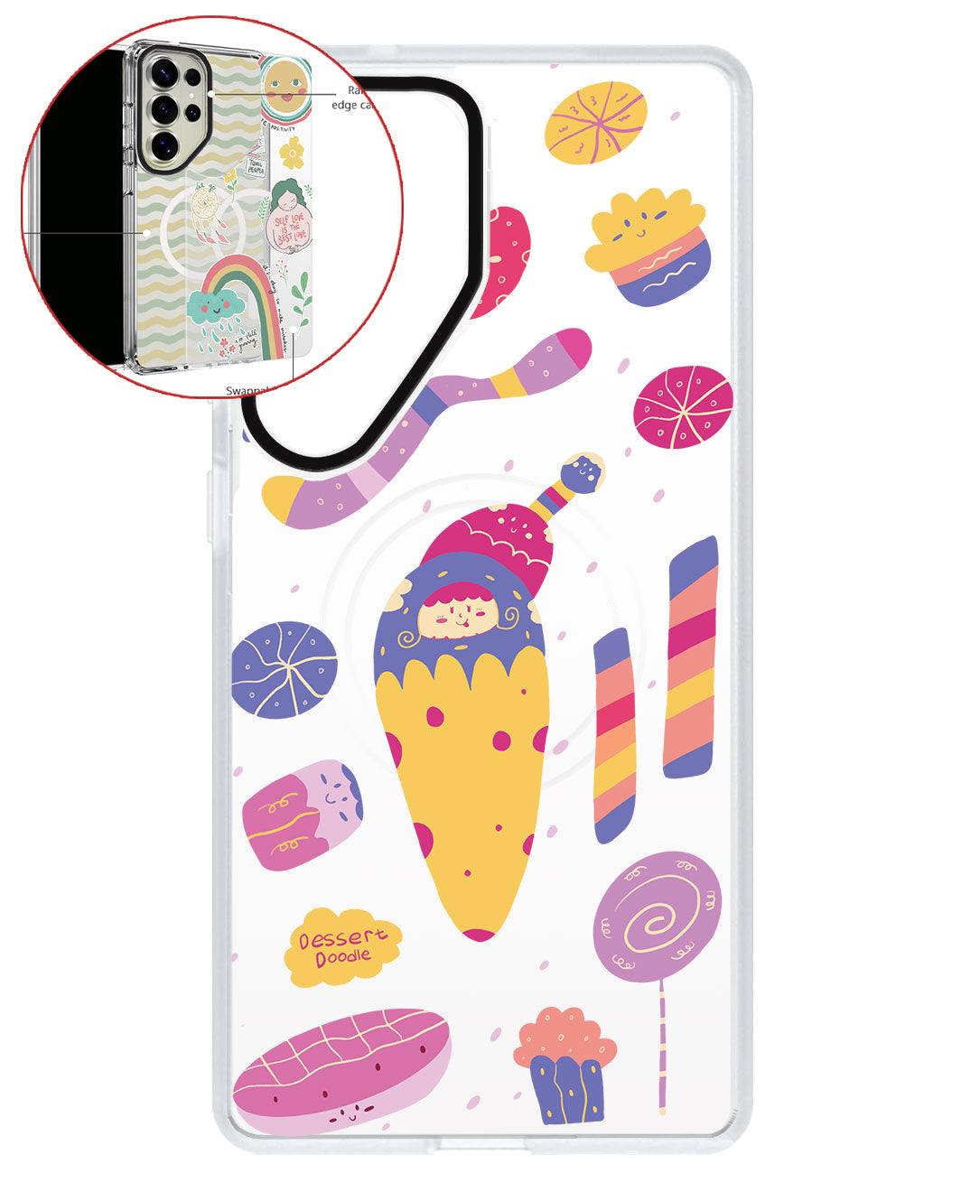 Magsafe Swappable Plate - Dessert Doodle