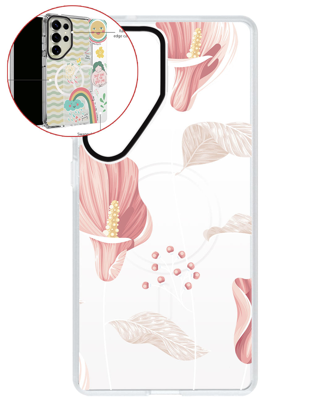 Magsafe Swappable Plate - Easter Lily