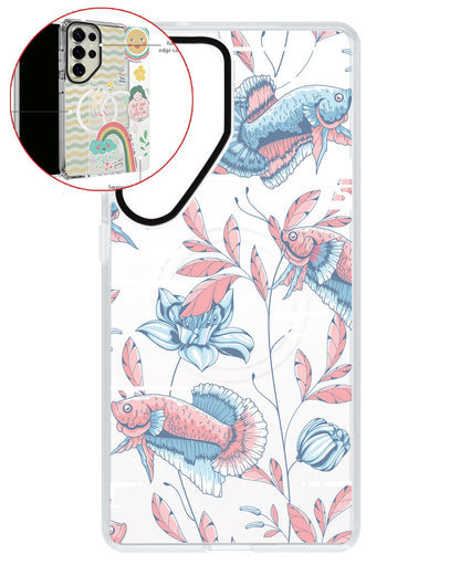 Magsafe Swappable Plate - Fish & Floral 3.0