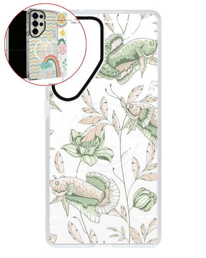 Magsafe Swappable Plate - Fish & Floral 6.0