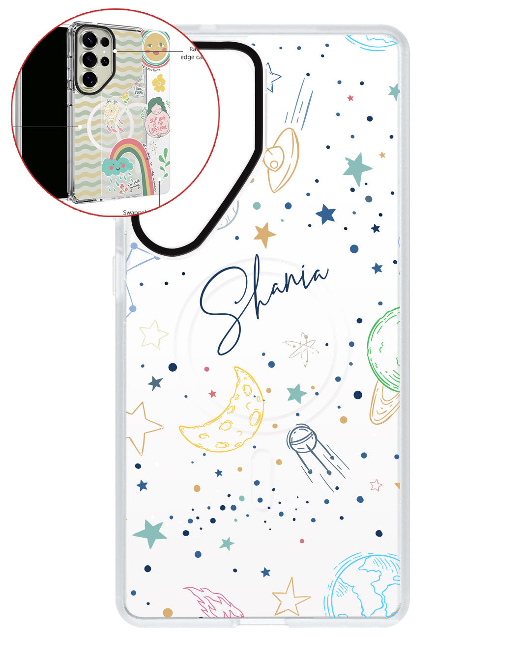 Magsafe Swappable Plate - Galaxy