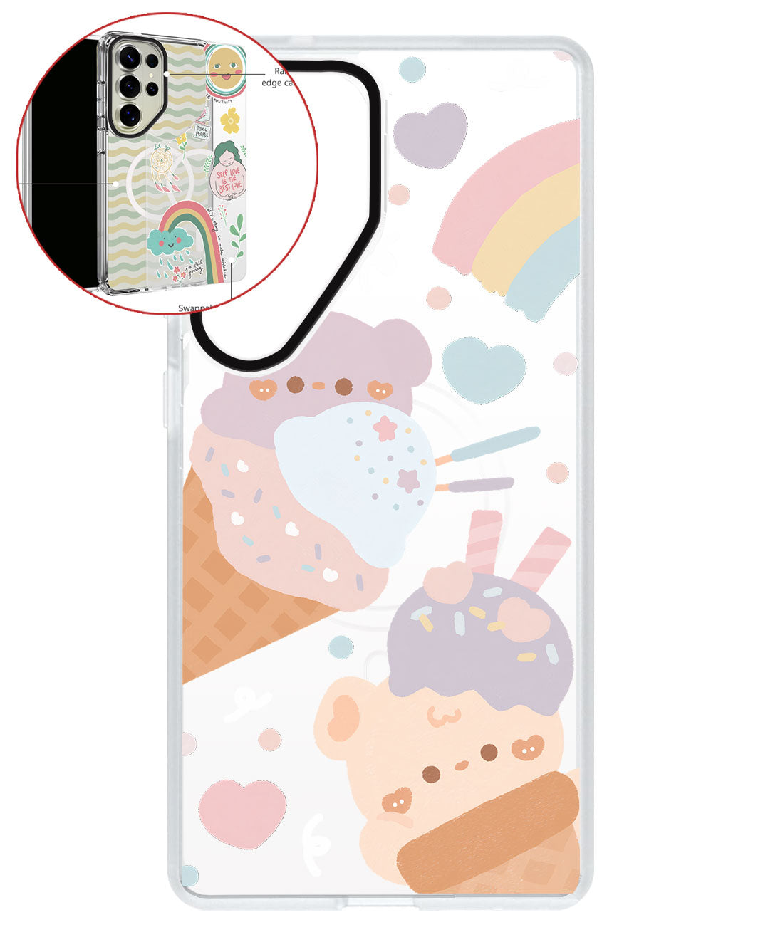 Magsafe Swappable Plate - Ice Cream for Teddy