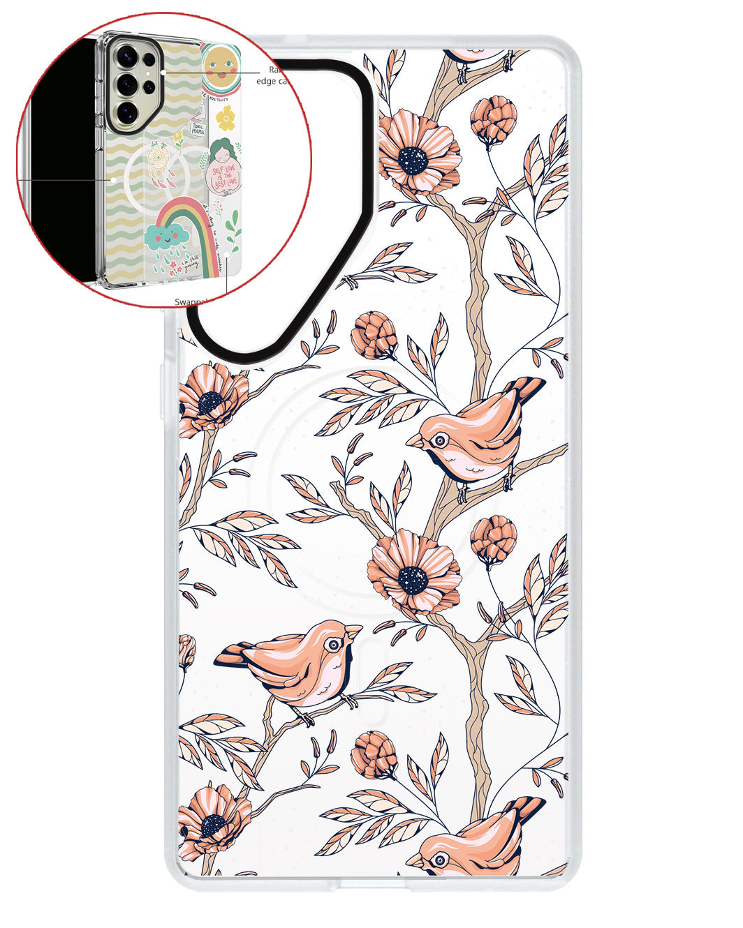 Magsafe Swappable Plate - Lovebird 13.0