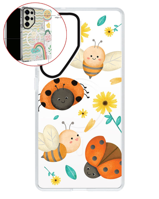 Magsafe Swappable Plate - Lady bug & bee