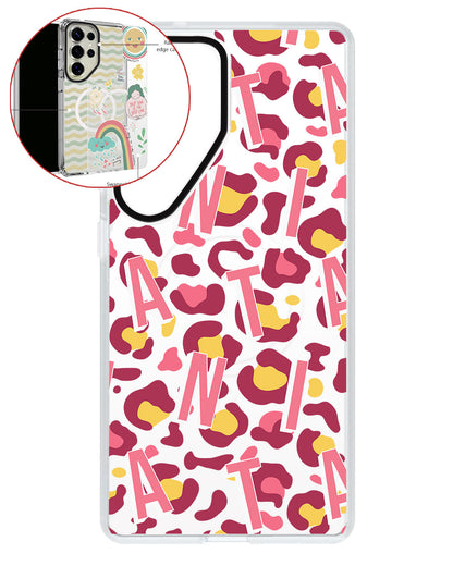 Magsafe Swappable Plate - CUSTOM MONOGRAM 3.0 Leopard 3.0