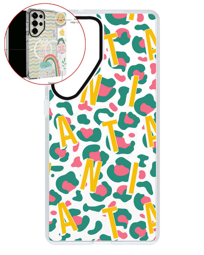 Magsafe Swappable Plate - CUSTOM MONOGRAM 3.0 Leopard 4.0