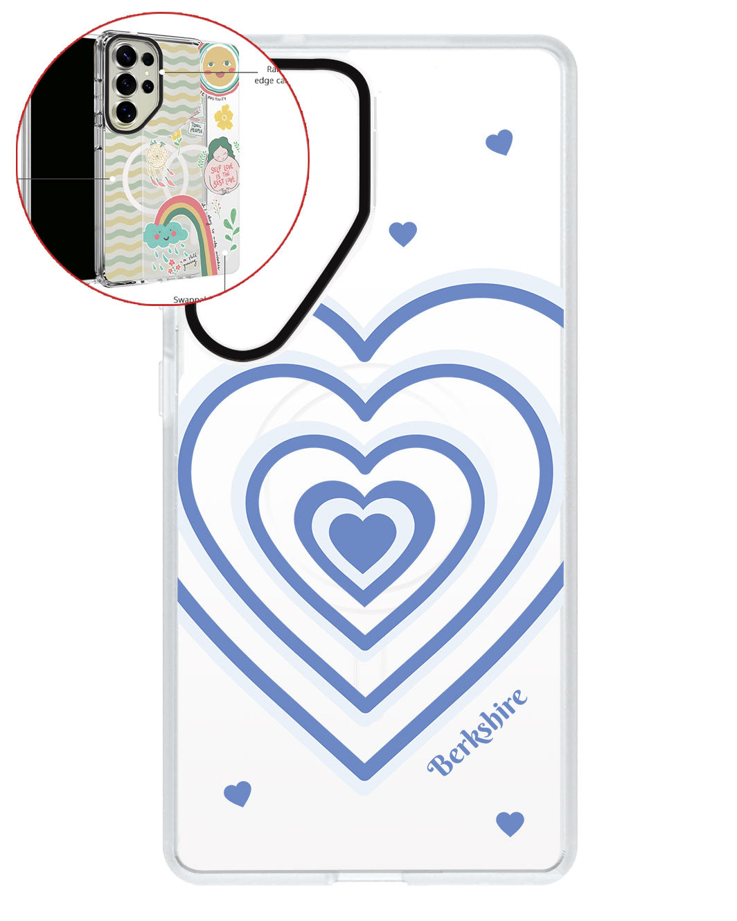 Magsafe Swappable Plate - Love Mirror 2.0