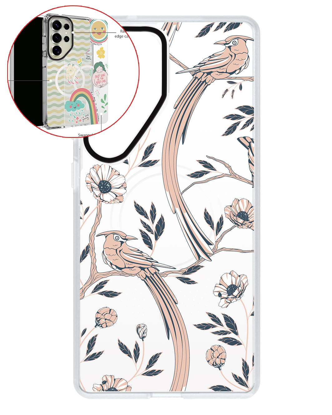 Magsafe Swappable Plate - Lovebird 2.0