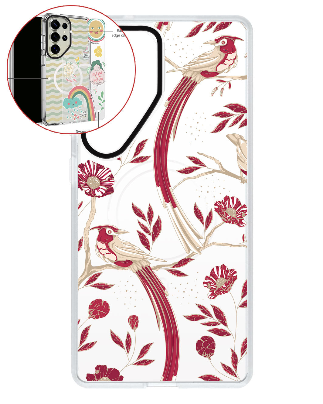 Magsafe Swappable Plate - Lovebird 8.0