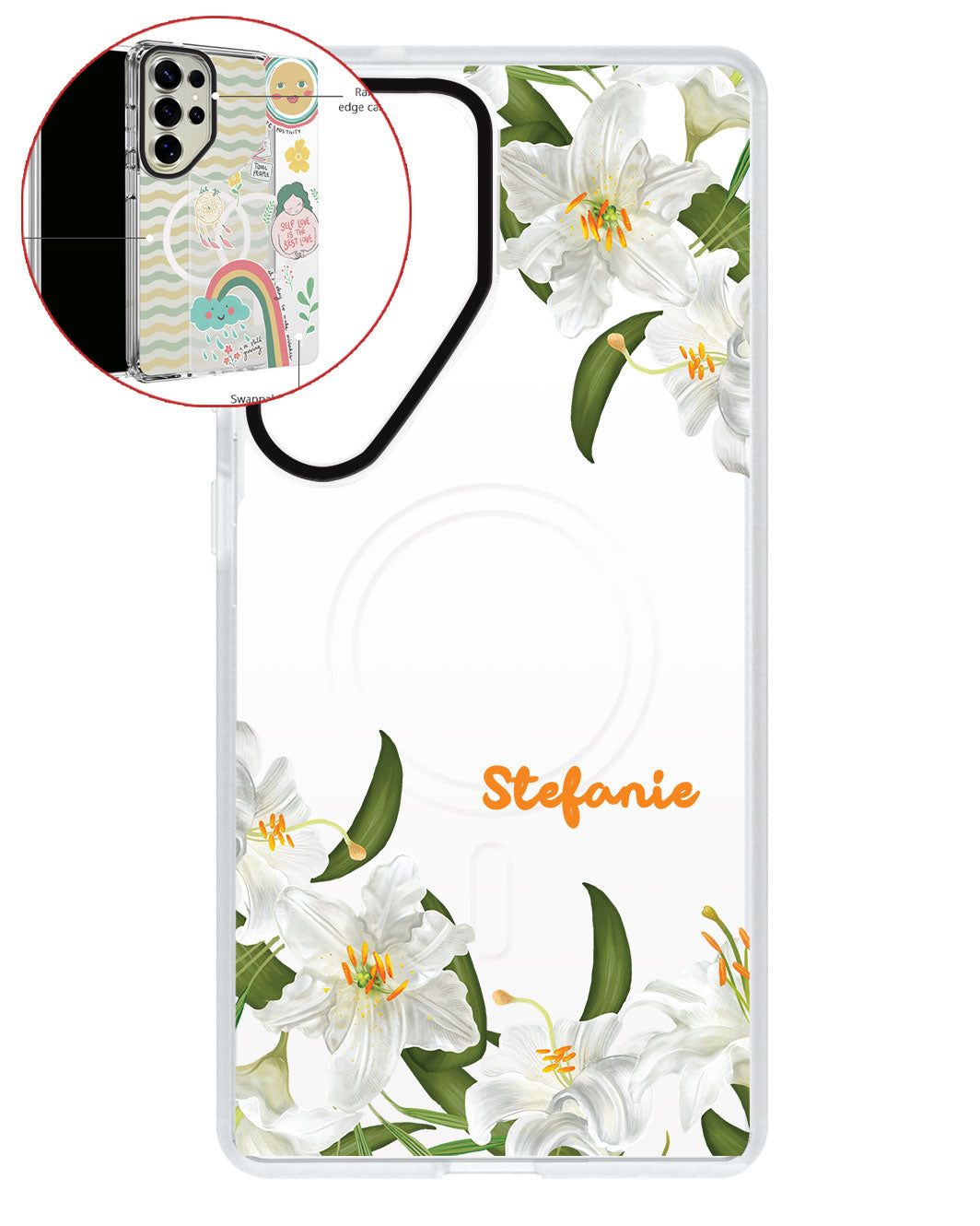 Magsafe Swappable Plate - Lily of The Valley