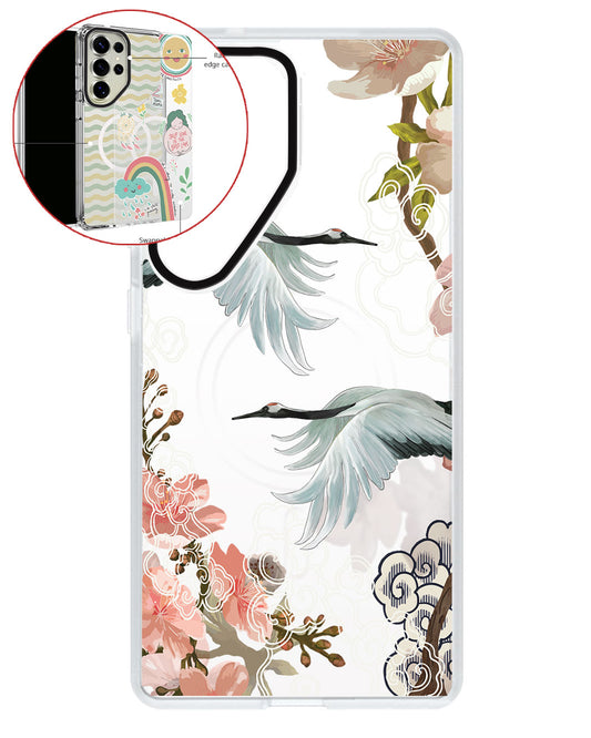 Magsafe Swappable Plate - Oil Painting Birds