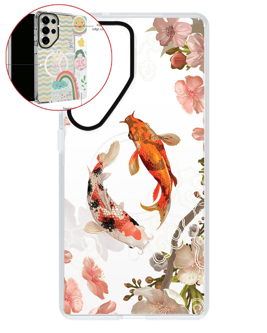 Magsafe Swappable Plate - Oil Painting Koi