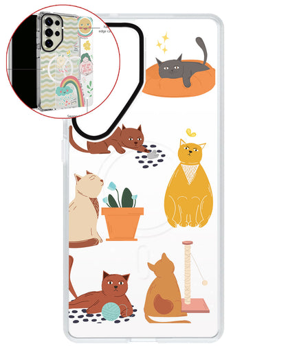 Magsafe Swappable Plate - Playful Cat 1.0