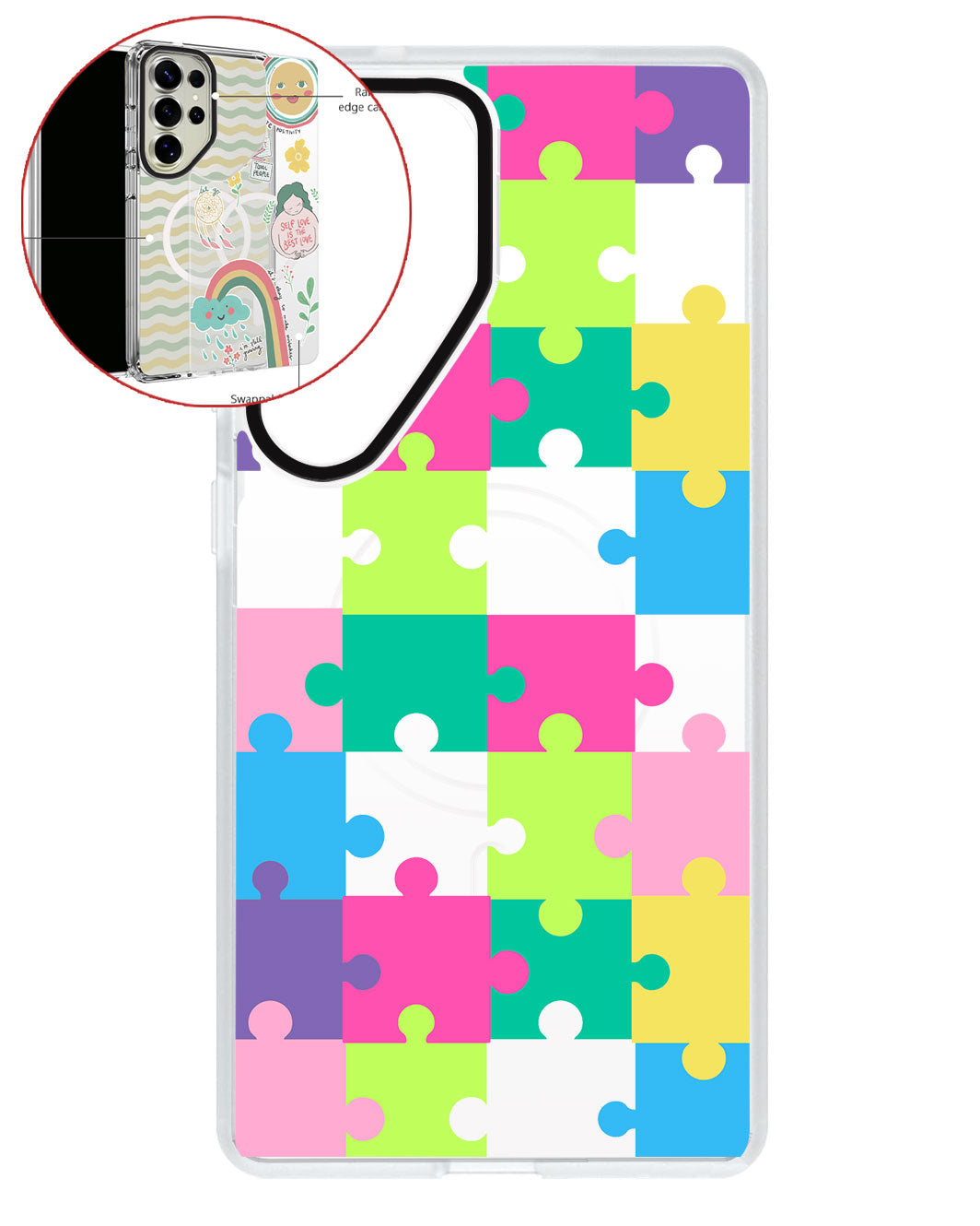 Magsafe Swappable Plate - Puzzle Piece