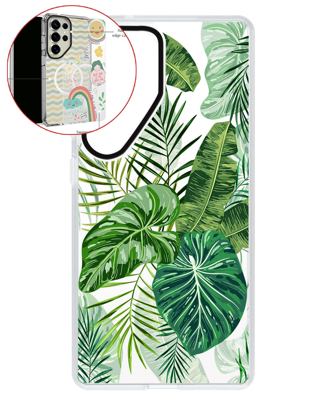 Magsafe Swappable Plate - Rainforest