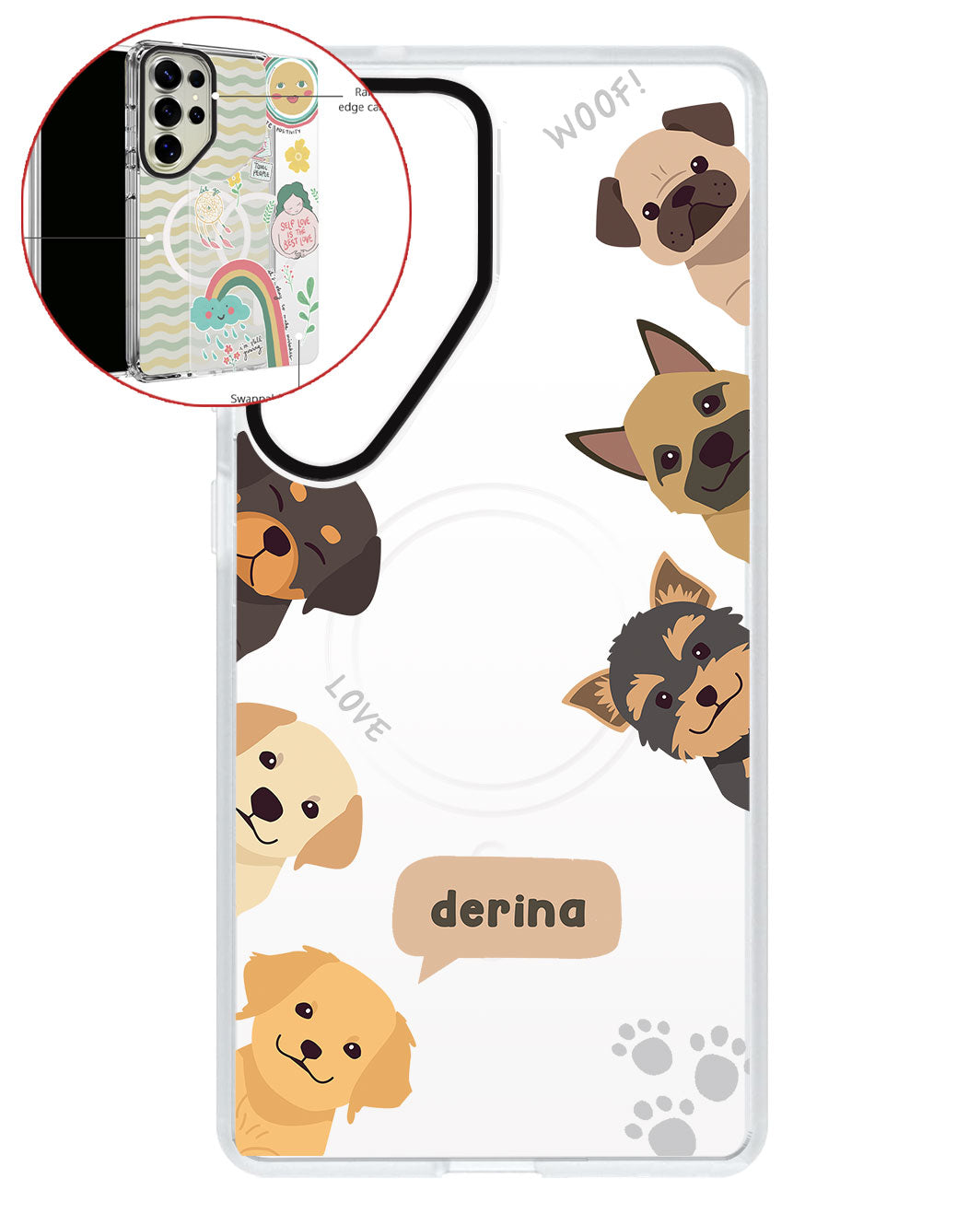 Magsafe Swappable Plate - Ruff Family