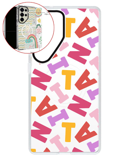 Magsafe Swappable Plate - Scattered Monogram 1.0