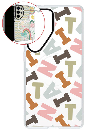 Magsafe Swappable Plate - Scattered Monogram 4.0