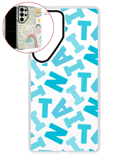 Magsafe Swappable Plate - Scattered Monogram 5.0