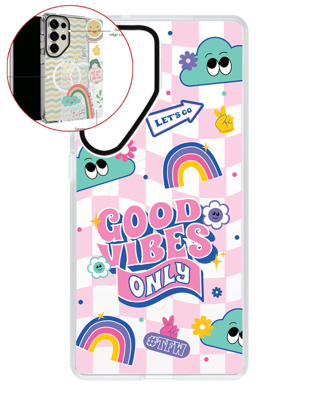 Magsafe Swappable Plate - TFW (Good Vibes)