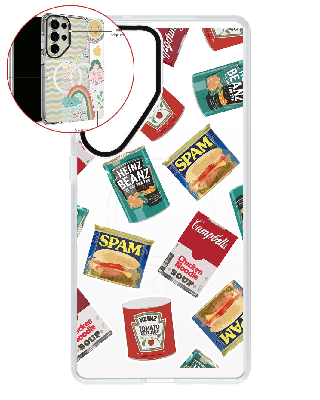 Magsafe Swappable Plate - Tinned Food