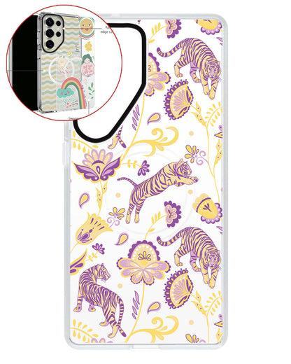 Magsafe Swappable Plate - Tiger & Floral 4.0