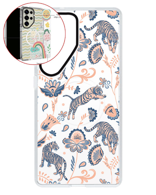 Magsafe Swappable Plate - Tiger & Floral 5.0