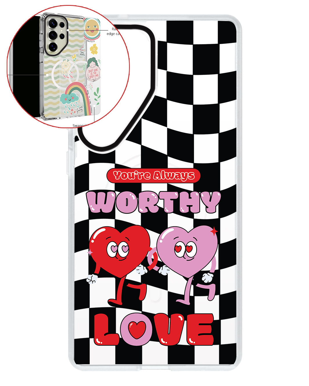 Magsafe Swappable Plate - Worthy Love