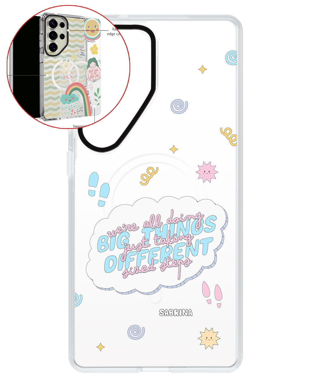 Magsafe Swappable Plate - Different Steps