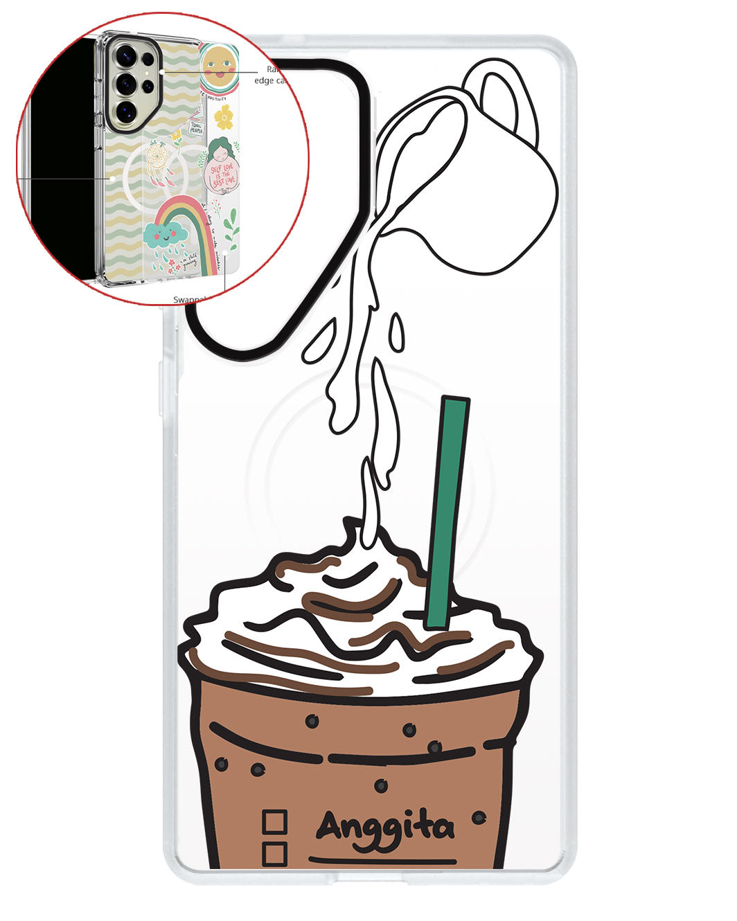 Magsafe Swappable Plate - Coffee Frappe