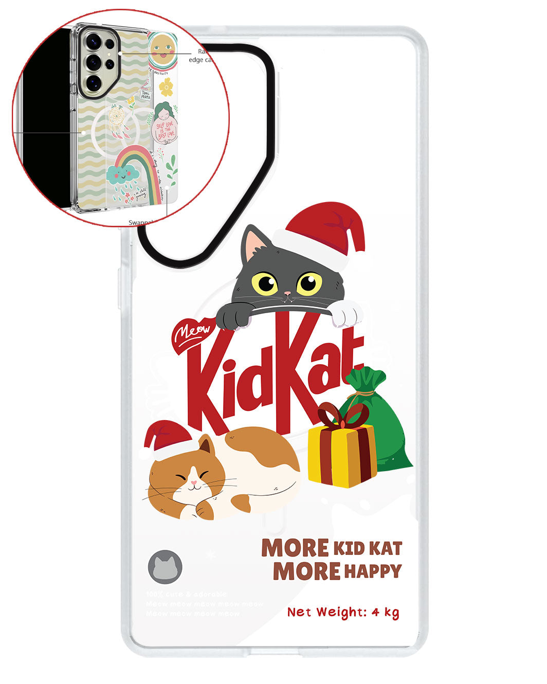 Magsafe Swappable Plate - Kidkat Christmas