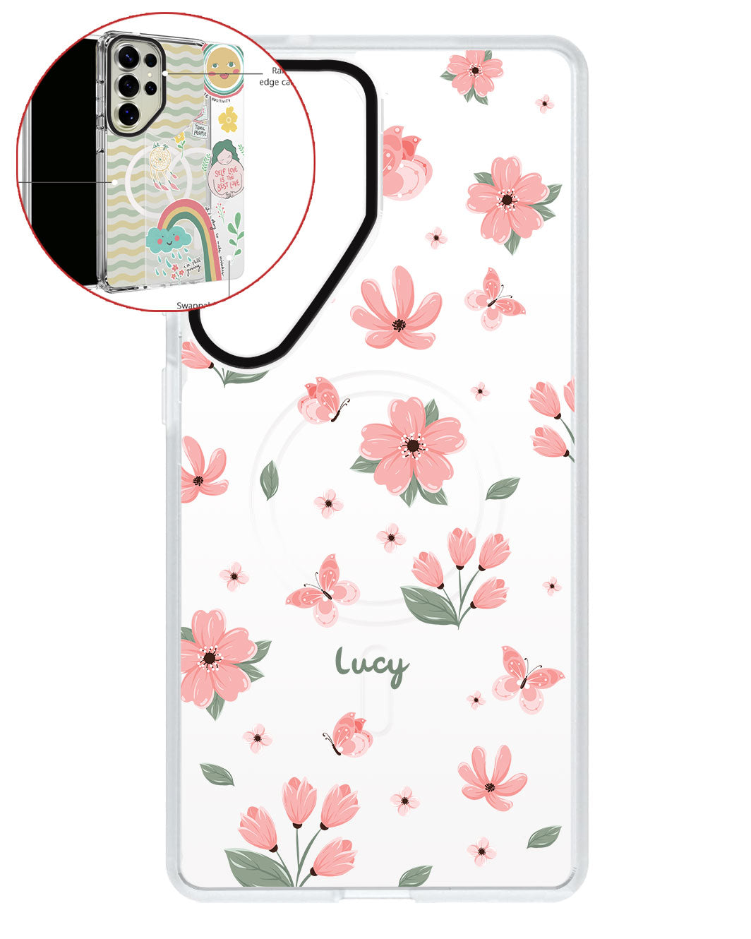 Magsafe Swappable Plate - Pink Delight