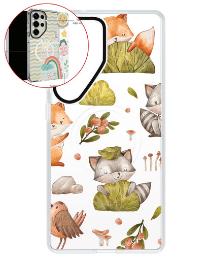 Magsafe Swappable Plate - Racoon and Friends