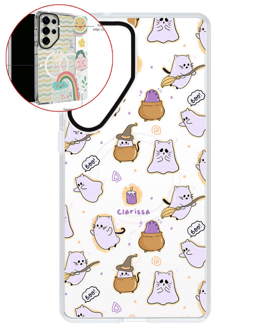 Magsafe Swappable Plate - Spooky Cat