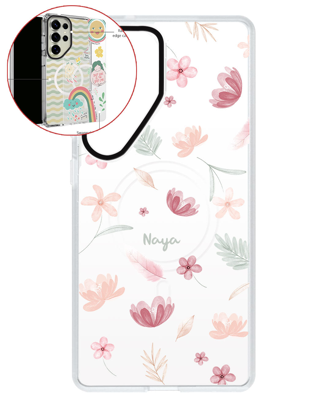 Magsafe Swappable Plate - Wild Flower