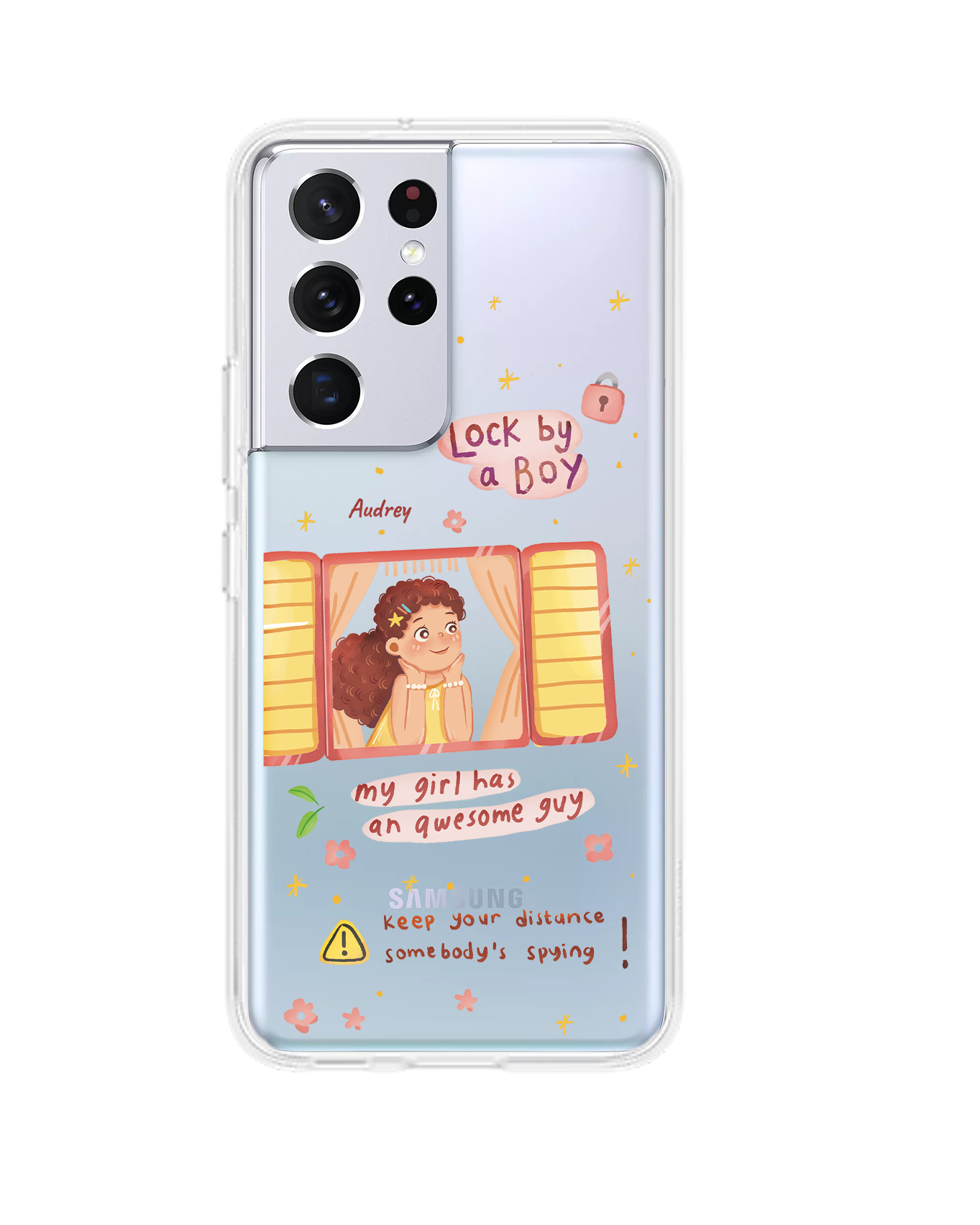 Android Rearguard Hybrid Case - Crush Girl (Couple Case)