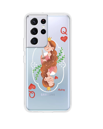 Android Rearguard Hybrid Case - Queen (Couple Case)