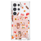 Android Magnetic Trifold Wallet Case - Autumn Animals