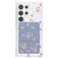 Android Magnetic Trifold Wallet Case - Cherry Blossom