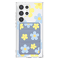 Android Magnetic Trifold Wallet Case - Daisy Skies