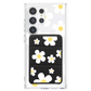 Android Magnetic Trifold Wallet Case - Daisy