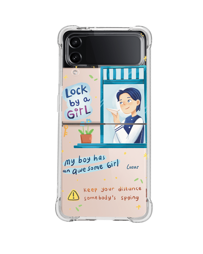 Android Flip / Fold Rearguard Hybrid - Crush Boy (Couple Case)
