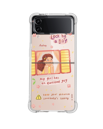 Android Flip / Fold Rearguard Hybrid - Crush Girl (Couple Case)
