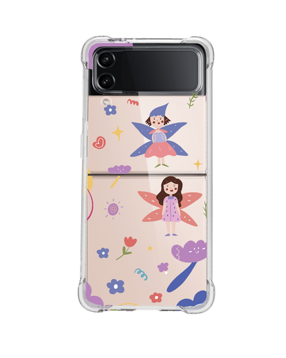 Android Flip / Fold Rearguard Hybrid - Fairy Pattern