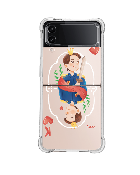 Android Flip / Fold Case - King (Couple Case)