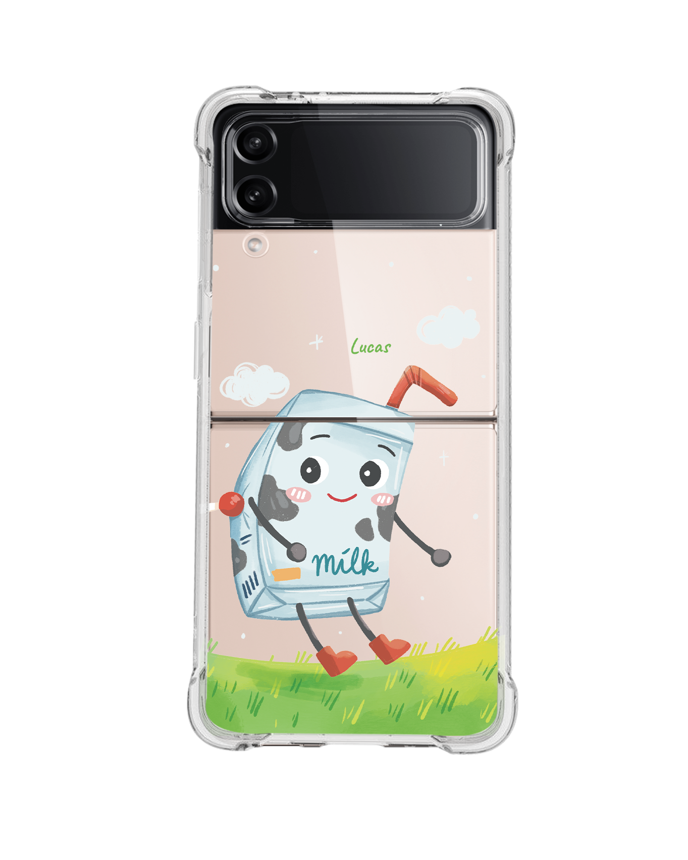 Android Flip / Fold Case - Milk to my Cookies (Couple Case)