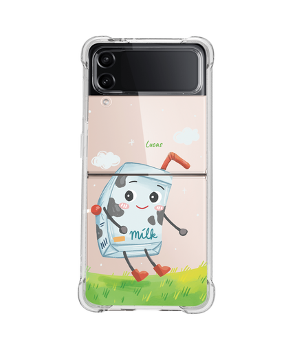 Android Flip / Fold Rearguard Hybrid - Milk to my Cookies (Couple Case)